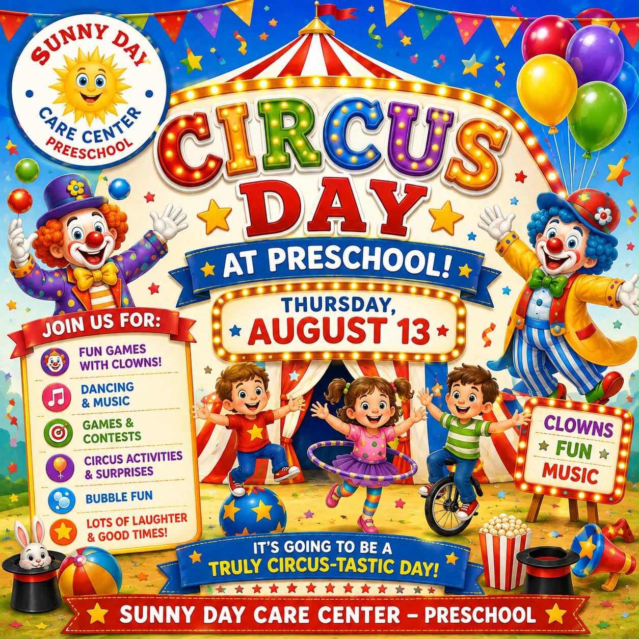 circus day 1