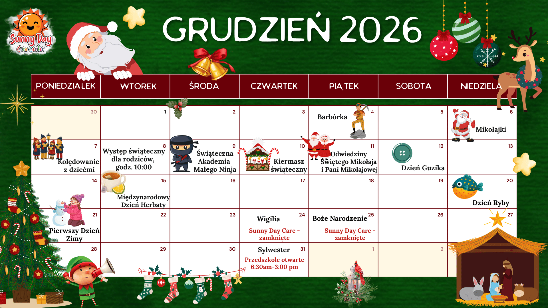 Kalendarz 3 grudzien2026 kalendarz